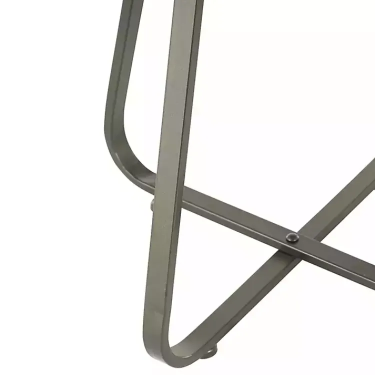 Kirklands Home Accent & End Tables|Beaded Wood Rattan Round Accent Table Brown