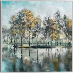 Kirklands Home Framed Art|Beckoning Tree Grove Framed Canvas Art