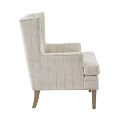 Kirklands Home Accent Chairs|Beige Decker Martha Stewart Accent Chair Brown
