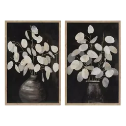 Kirklands Home Framed Art|Beige Eucalyptus Framed Art Prints