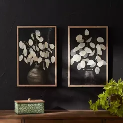 Kirklands Home Framed Art|Beige Eucalyptus Framed Art Prints