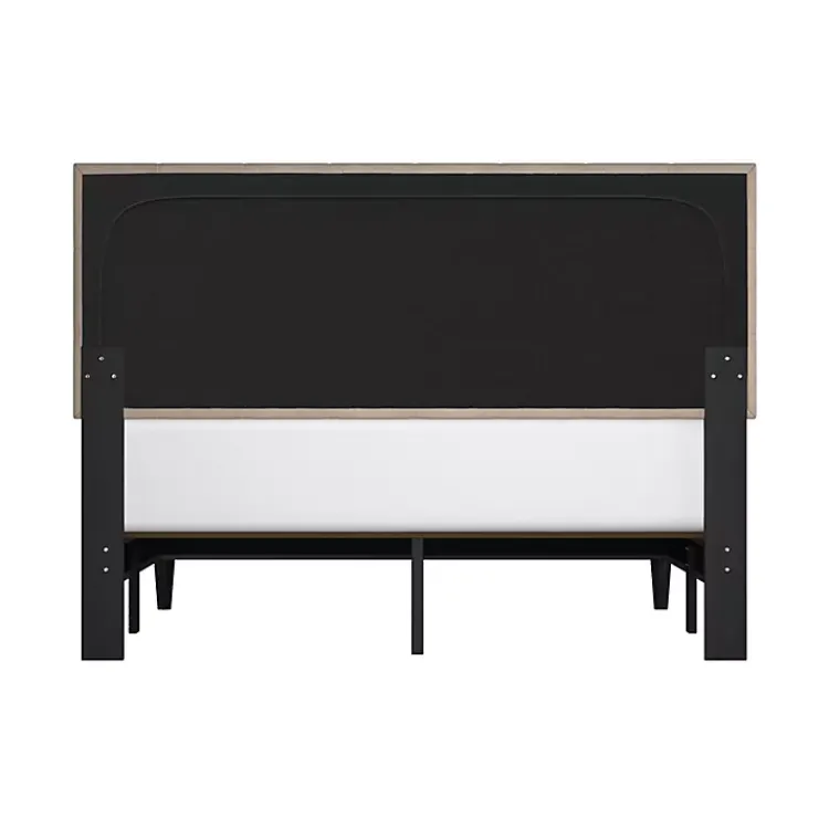 Kirklands Home Beds & Headboards|Beige Tufted Low Profile Platform Queen Bed Tan