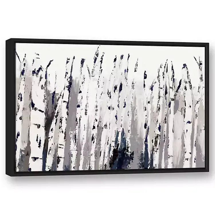 Kirklands Home Framed Art|Birch Trees Floating Framed Wall Art