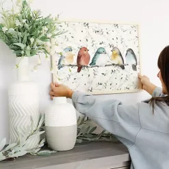 Kirklands Home Framed Art|Bird Friends on a Branch Framed Art Print