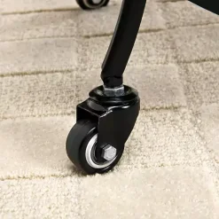 Kirklands Home Kitchen Islands & Bar Carts|& Brown Wood 2-Tier Odessa Bar Cart Black