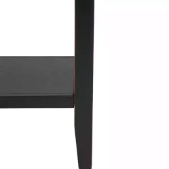 Kirklands Home Cabinets & Sideboards|& Oak 4-Drawer Charlotte Sideboard Black