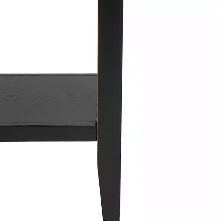 Kirklands Home Cabinets & Sideboards|& Oak 4-Drawer Charlotte Sideboard Black