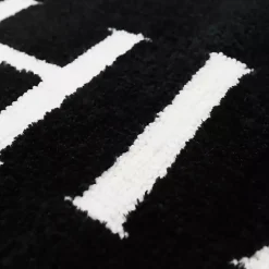 Kirklands Home Bathroom Rugs|& White Black