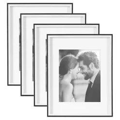 Kirklands Home Gallery Wall Frames|Black & White Gibson 4-pc. Gallery Wall Frame Set