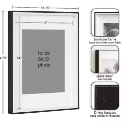 Kirklands Home Gallery Wall Frames|Black & White Gibson 4-pc. Gallery Wall Frame Set