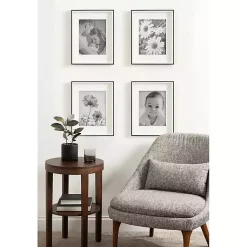 Kirklands Home Gallery Wall Frames|Black & White Gibson 4-pc. Gallery Wall Frame Set