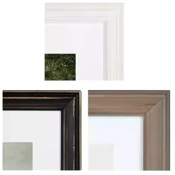 Kirklands Home Gallery Wall Frames|Black and Gray 10-pc. Gallery Wall Frame Set