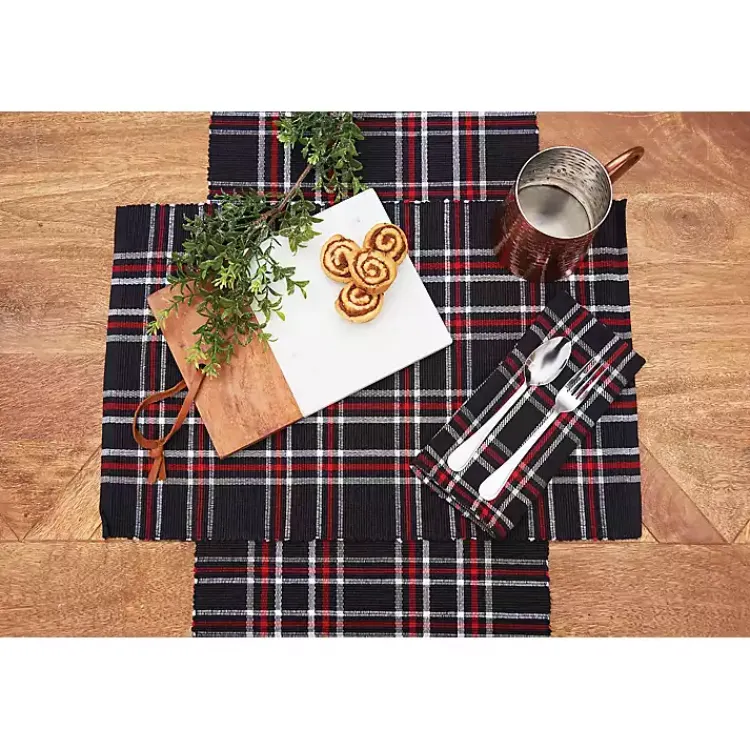 Best and Red Plaid Table Runner Christmas Dining & Entertaining