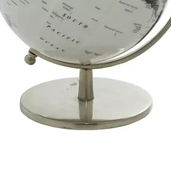 Discount Black and White Aluminum Globe Statues & Figurines