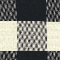 Kirklands Home Bar Stools & Counter Height Stools|Black and White Buffalo Check Counter Stool