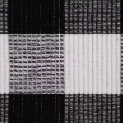 Kirklands Home Table Linens|and White Buffalo Check Placemats, Set of 6 Black