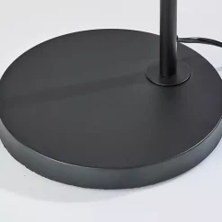 Kirklands Home Floor Lamps|Arched Rope Lampshade Floor Lamp Black