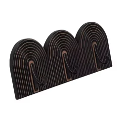 Kirklands Home Hooks|Black Arched Wall Hooks