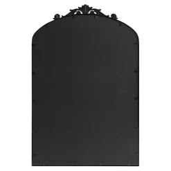 Kirklands Home Decorative Mirrors|Arendahl Arched Mirror, 24x36 in. Black