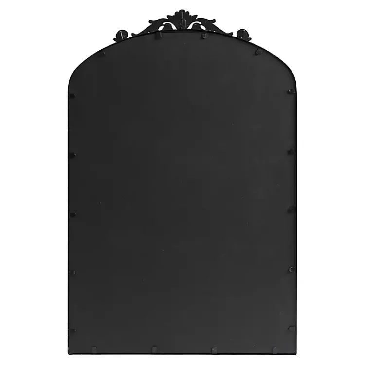 Kirklands Home Decorative Mirrors|Arendahl Arched Mirror, 24x36 in. Black