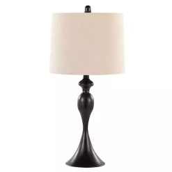Kirklands Home Table Lamps|Ashland Table Lamps, Set of 2 Black
