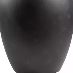 Kirklands Home Table Lamps|Black Ceramic Round Table Lamp White