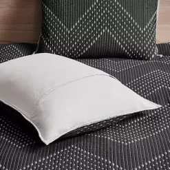 Kirklands Home Bedspreads & Coverlets|Chevron Full/Queen 3-pc. Coverlet Set Black