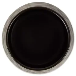 Kirklands Home Kitchen Storage|Dimpled Bamboo Canisters, Set of 2 Black