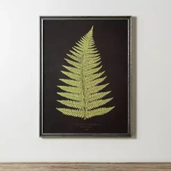 Kirklands Home Framed Art|Black Fern IV Framed Art Print
