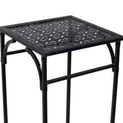 Kirklands Home Planters|Garden 3-pc. Plant Stand Set Black