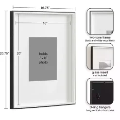 Kirklands Home Gallery Wall Frames|Black Gibson 3-pc. Gallery Frame Set, 16x20 in.