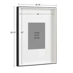 Kirklands Home Gallery Wall Frames|Black Gibson 3-pc. Gallery Frame Set, 16x20 in.