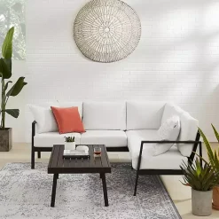 Kirklands Home Outdoor Tables|Holland Outdoor Coffee Table Black