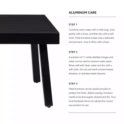 Kirklands Home Outdoor Tables|Holland Outdoor Coffee Table Black