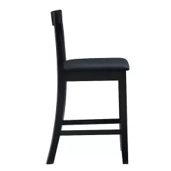 Kirklands Home Bar Stools & Counter Height Stools|Jayden Craftsman Counter Stool Black