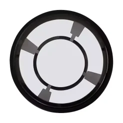 Kirklands Home Accent & End Tables|Metal & Glass Ravalli Drink Table Black