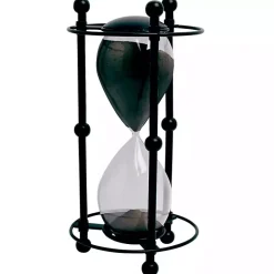 Sale Metal and Sand Cage Hourglass Decorative Accents