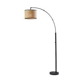 Kirklands Home Floor Lamps|Metal Arched Floor Lamp Black