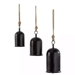 Best Metal Hanging Bells, Set of 3 Decorative Accents
