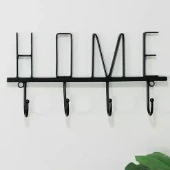 Kirklands Home Hooks|Black Metal Home Wall Hooks