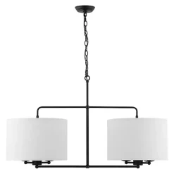 Kirklands Home Chandeliers & Pendant Lighting|Black Modern Cluster Chandelier