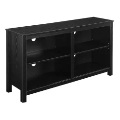 Kirklands Home Tv Stands & Media Consoles|Montana 4-Shelf Media Cabinet Black