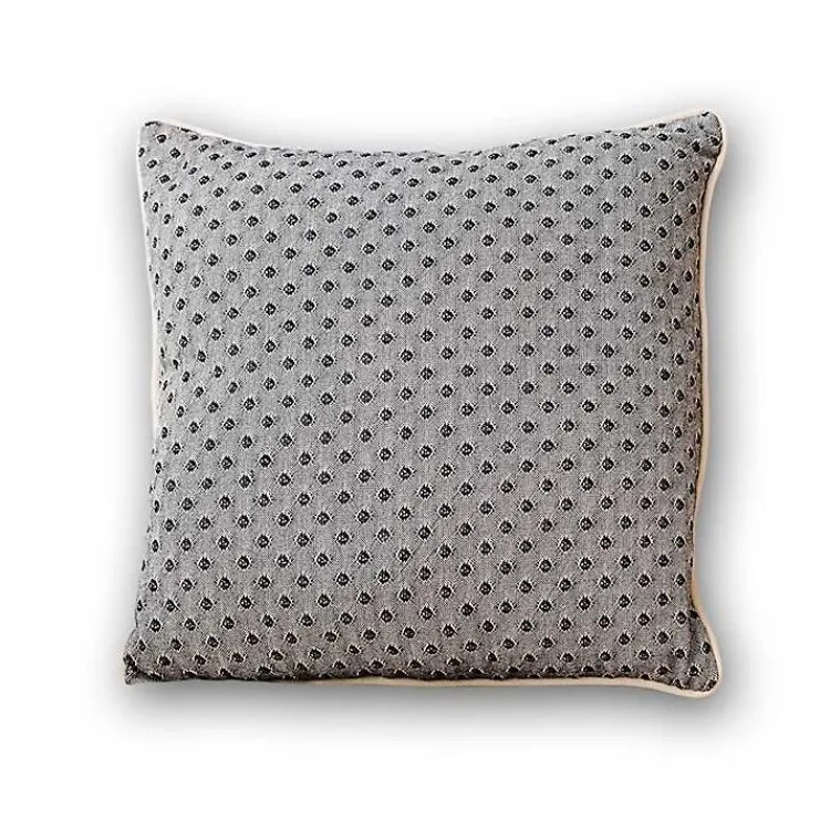 Clearance Black Pin Point Pillow Pillows