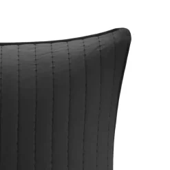 Kirklands Home Bedding Essentials|Quilted Euro Sham Black