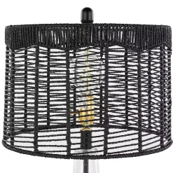Kirklands Home Table Lamps|Rope Jenny Table Lamps, Set of 2 Black