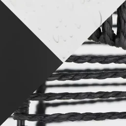 Kirklands Home Table Lamps|Rope Jenny Table Lamps, Set of 2 Black