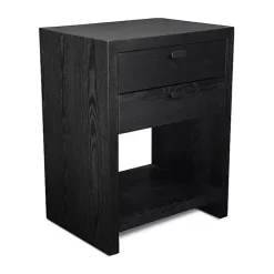 Kirklands Home Dressers & Chests|Vivara 2-Drawer Nightstand Black