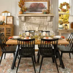 Kirklands Home Dining Chairs|Windsor Dining Chair Black