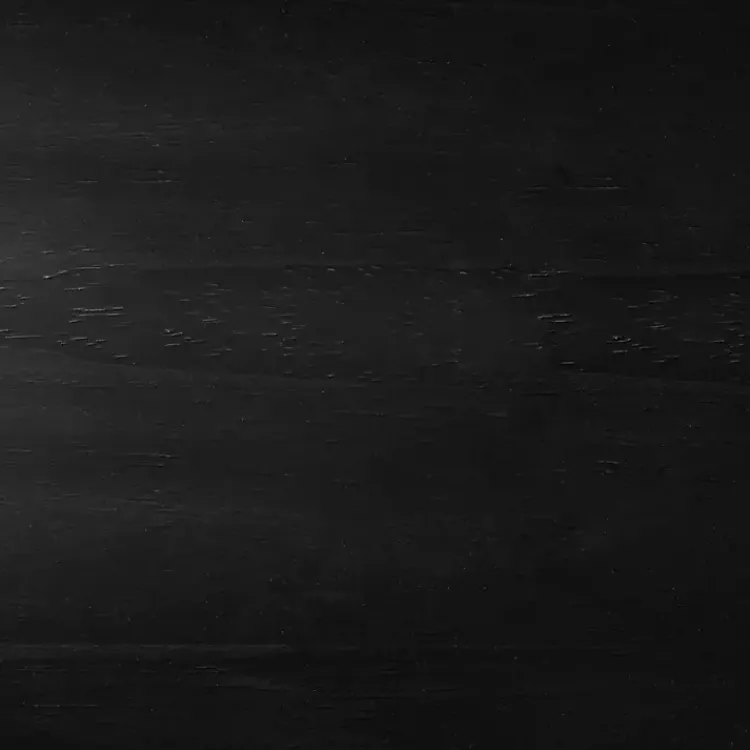 Kirklands Home Beds & Headboards|Wood Canopy Full Bed Black