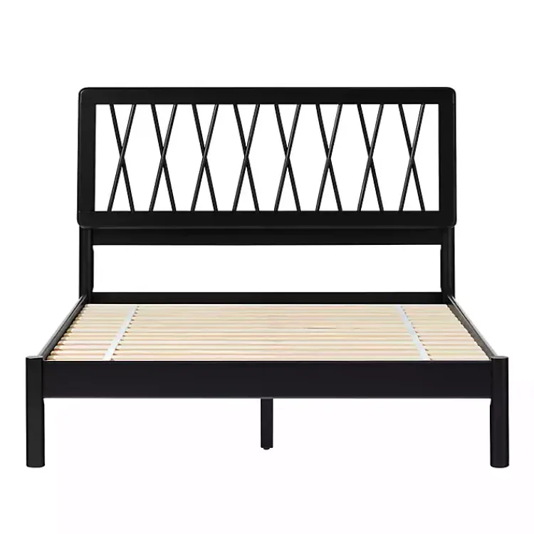 Kirklands Home Beds & Headboards|Wood Spindle Headboard Full Bed Black